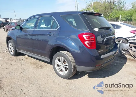 2017 Chevrolet Equinox Ls из США, поврежденный, VIN 2GNALBEK4H1556482